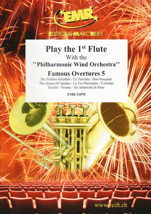 Book cover for Play The 1st Flute With The Philharmonic Wind Orchestra