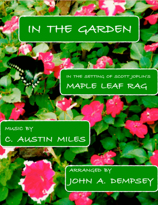 Book cover for In the Garden / Maple Leaf Rag (Trio for Clarinet, Alto Sax and Piano)