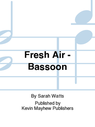 Book cover for Fresh Air - Bassoon