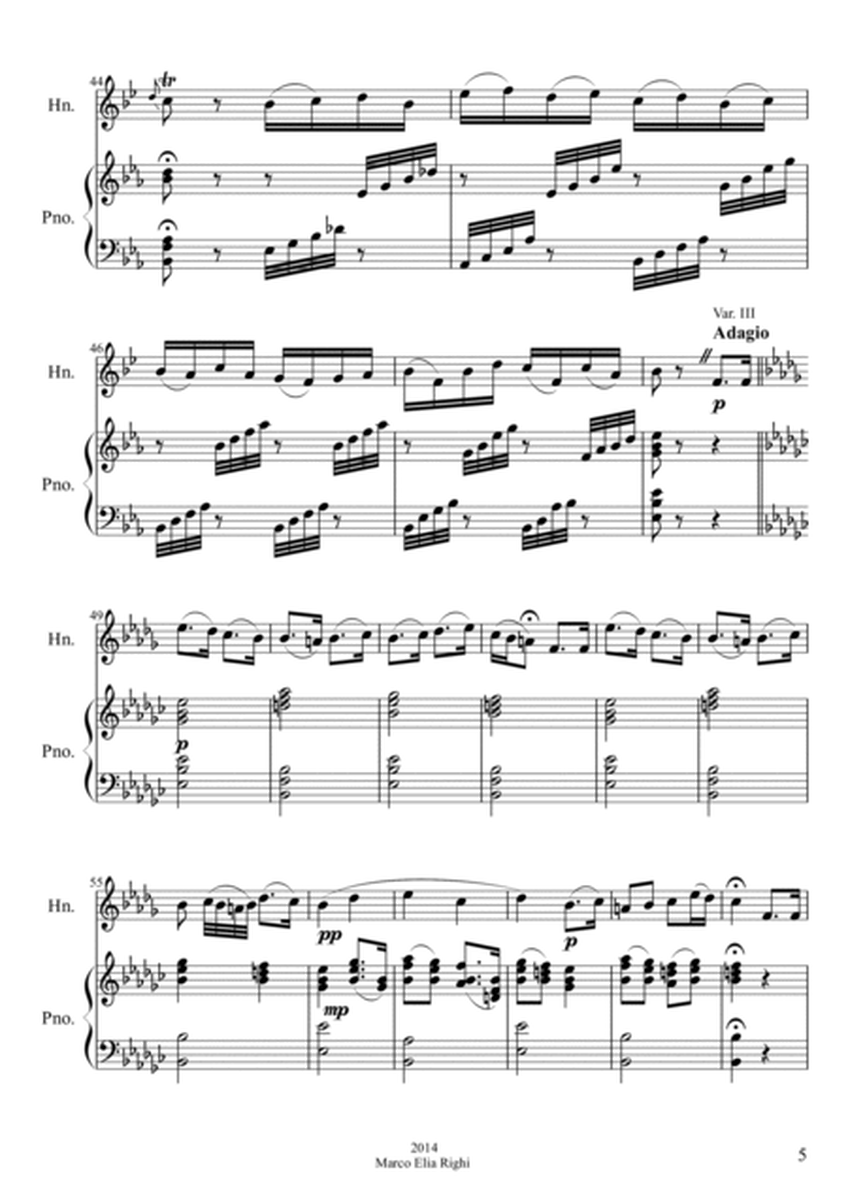 Variations on a theme by Beethoven