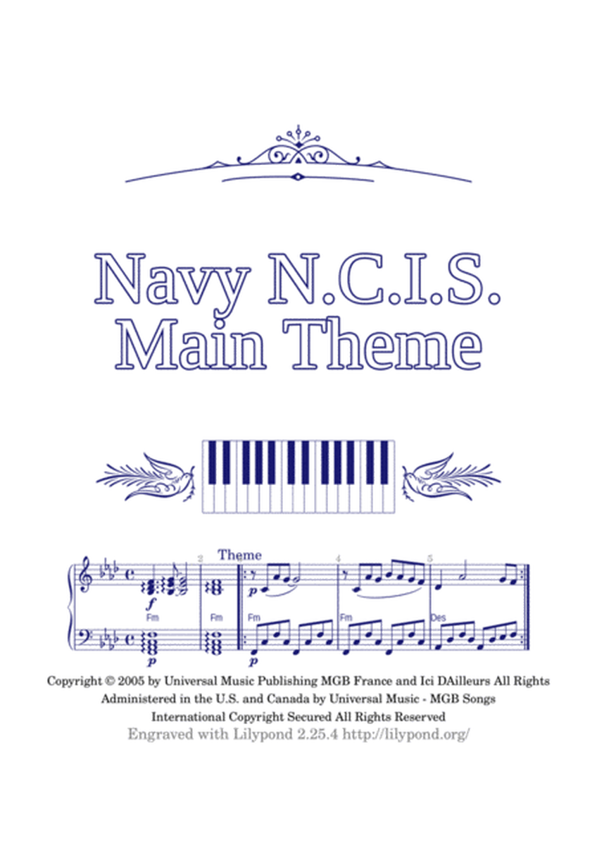 Navy Ncis - Main Theme image number null