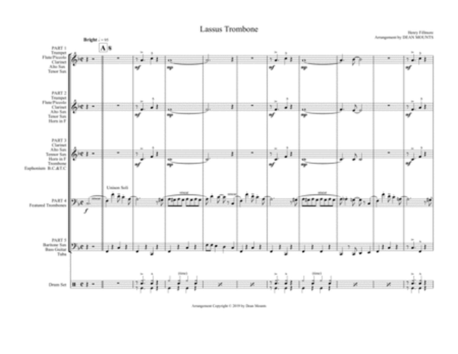 Lassus Trombone (A Flex-band Arr.) image number null