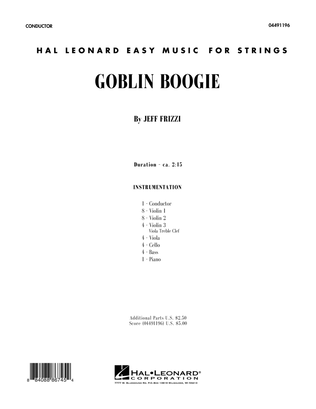 Book cover for Goblin Boogie - Full Score