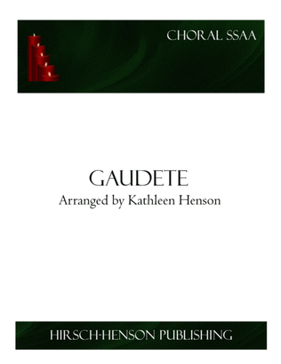 Book cover for Gaudete