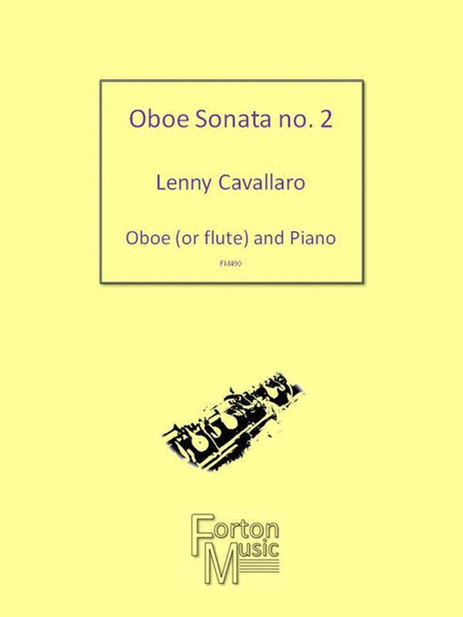 Cavallaro - 2Nd Oboe Sonata Oboe/Piano