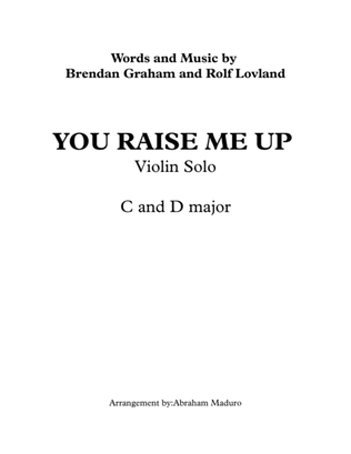 Book cover for You Raise Me Up