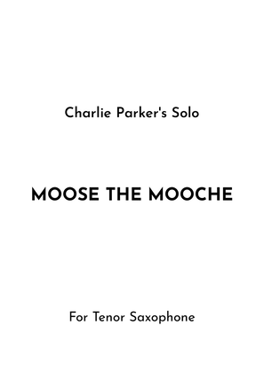 Moose The Mooche