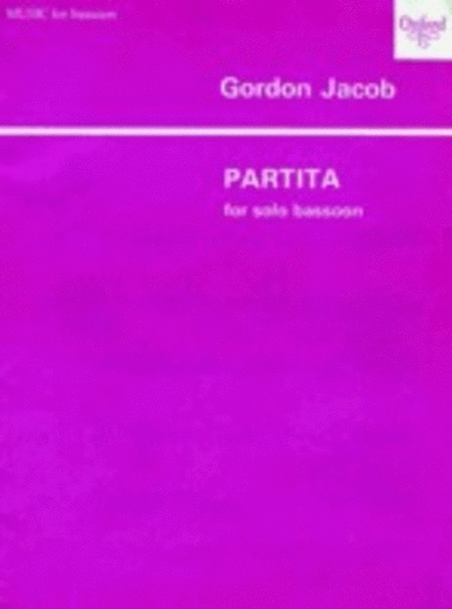 Jacob - Partita For Solo Bassoon (Archive Edition)