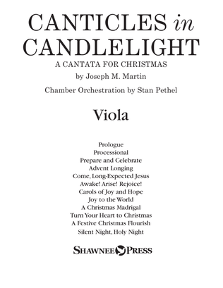 Canticles in Candlelight - Viola