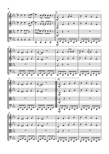 Paint It Black (String Quartet) Sheet music for Violin, Viola, Cello  (String Quartet)