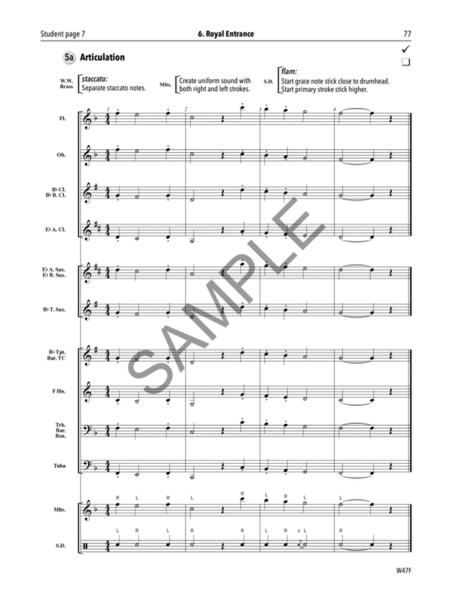 Art In Sight Reading, The - Conductor Score