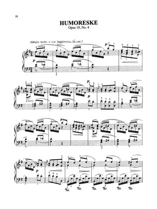 Gade: Piano Pieces, Op. 19