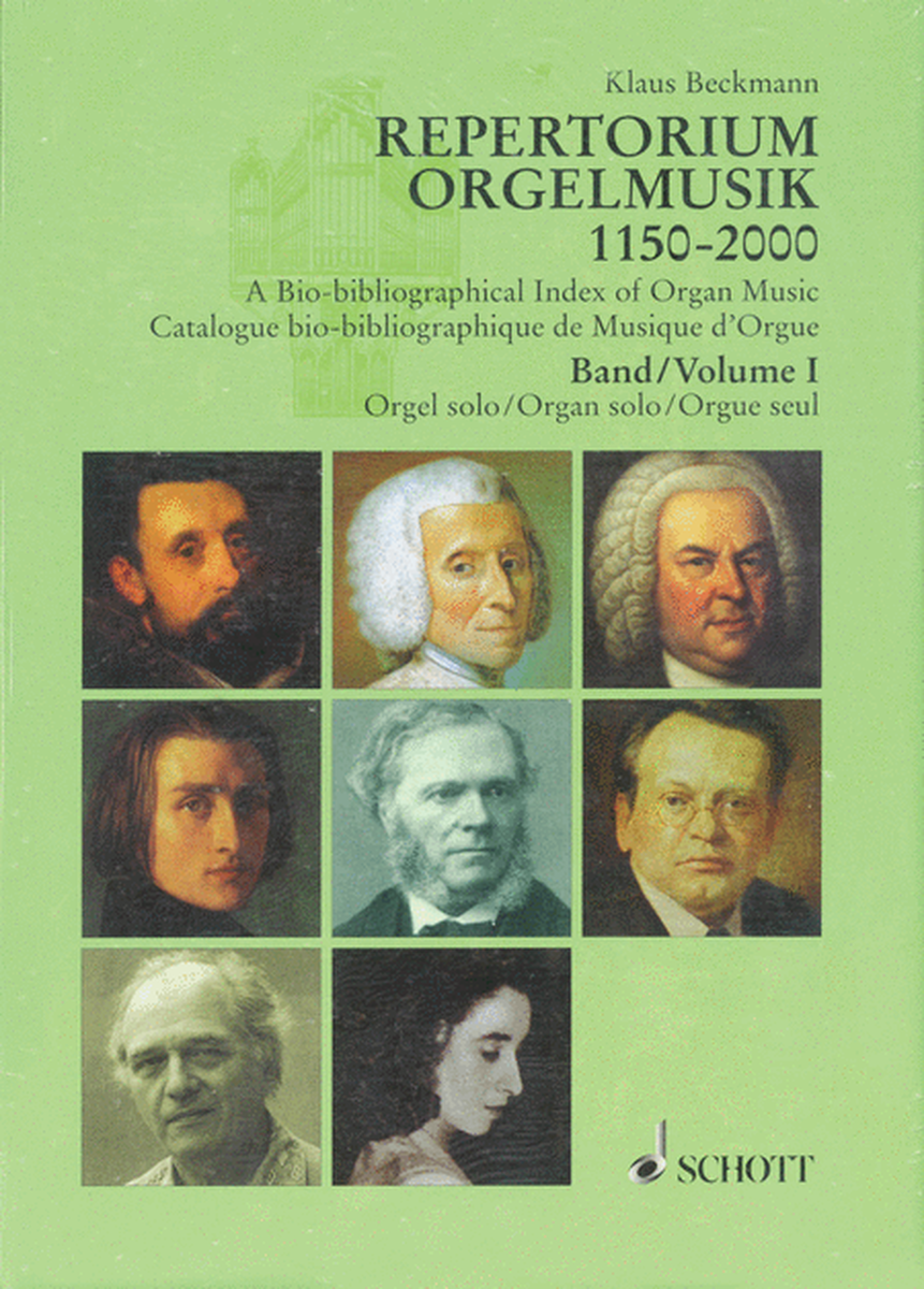 A Bio-bibliographical Index of Organ Music 1150-2000