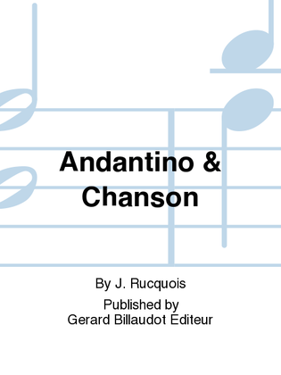 Book cover for Andantino & Chanson