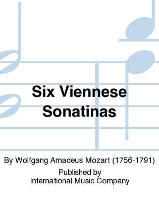 Book cover for Six Viennese Sonatinas