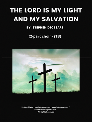 Book cover for The Lord Is My Light And My Salvation (2-part choir - (TB)