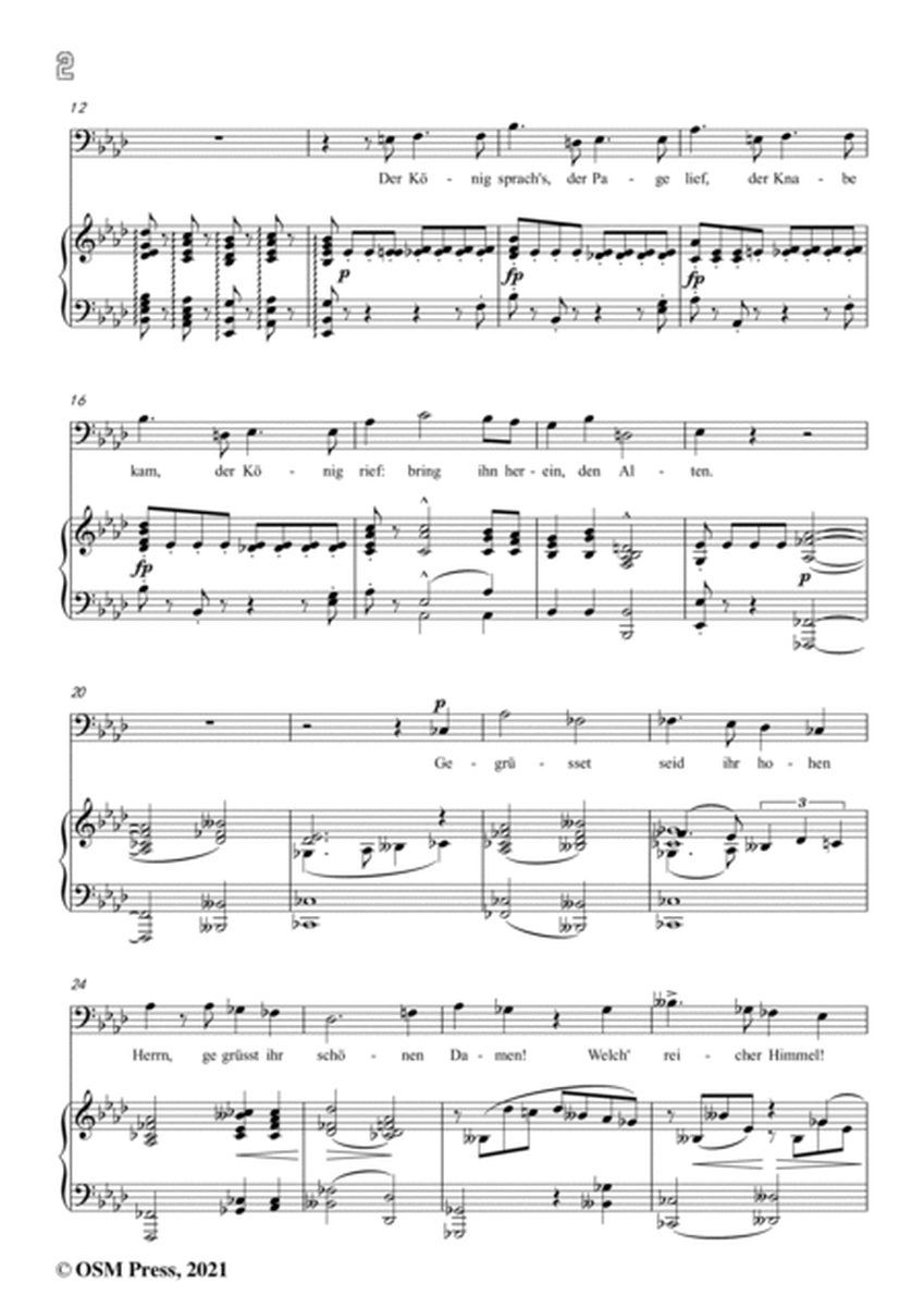 Schumann-Ballade des Harfners,Op.98a No.2,in A flat Major