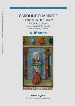 Book cover for Femmes de Jérusalem - 5. Marthe