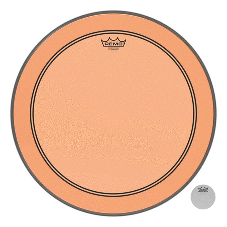 Bass, Powerstroke 3, Colortone, 20“ Diameter, Orange