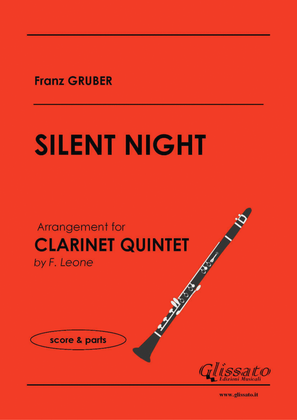 Silent Night - Clarinet Quintet/Choir (score & parts)