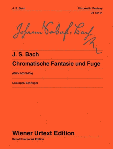 Johann Sebastian Bach :  Chromatic Fantasy and Fugue, BWV 903