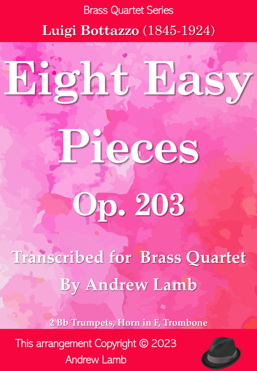 8 Easy Pieces by Luigi Bottazzo, Op. 203 (arr. for Brass Quartet) image number null