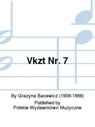 Book cover for Violin Concerto No. 7