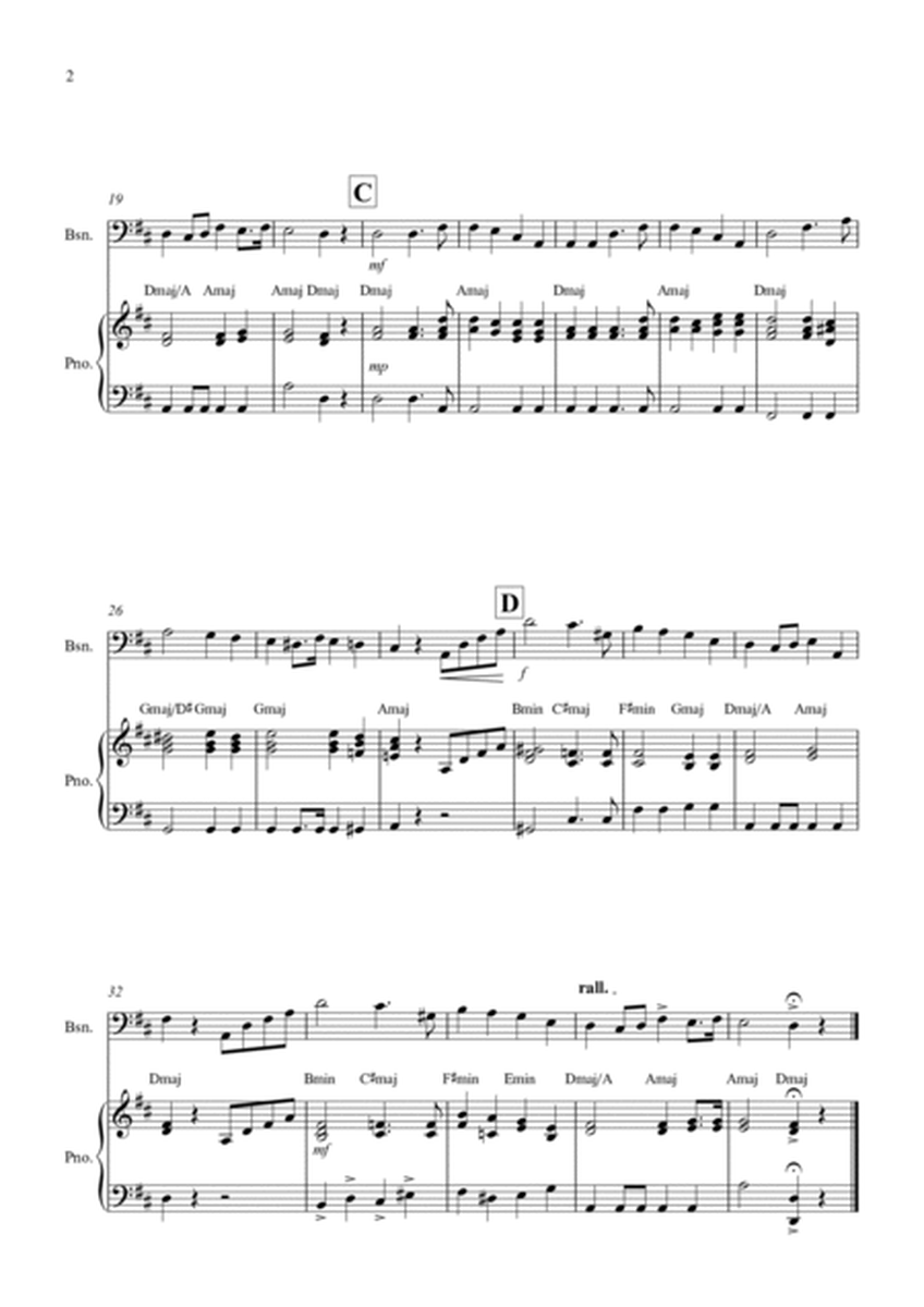 Wedding March (from A Midsummer Night's Dream) for Bassoon and Piano image number null