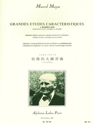 Book cover for Grandes Etudes Caracteristiques de Berbiguier