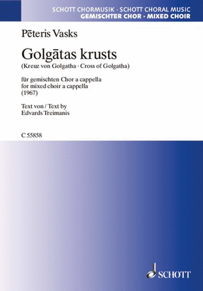 Book cover for Golgātas krusts