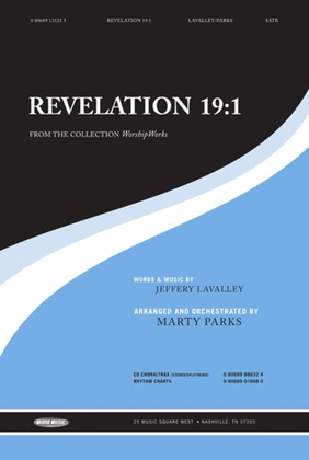 Book cover for Revelation 19:1 - Anthem