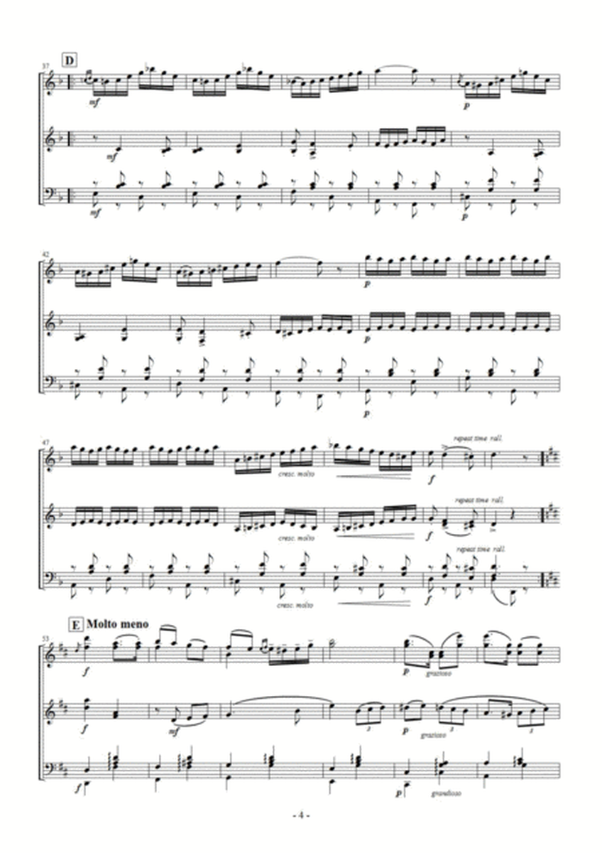 Czardas for Marimba Trio (2 Marimba 3 players) image number null