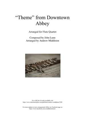 Book cover for Downton Abbey (theme)