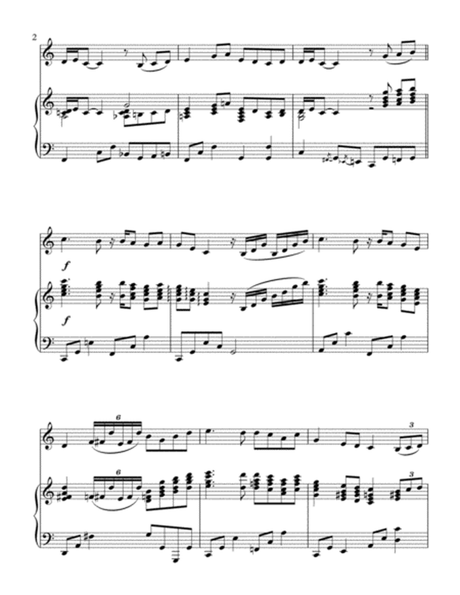 "Danny Boy"-Piano Background for Tenor Sax and Piano image number null