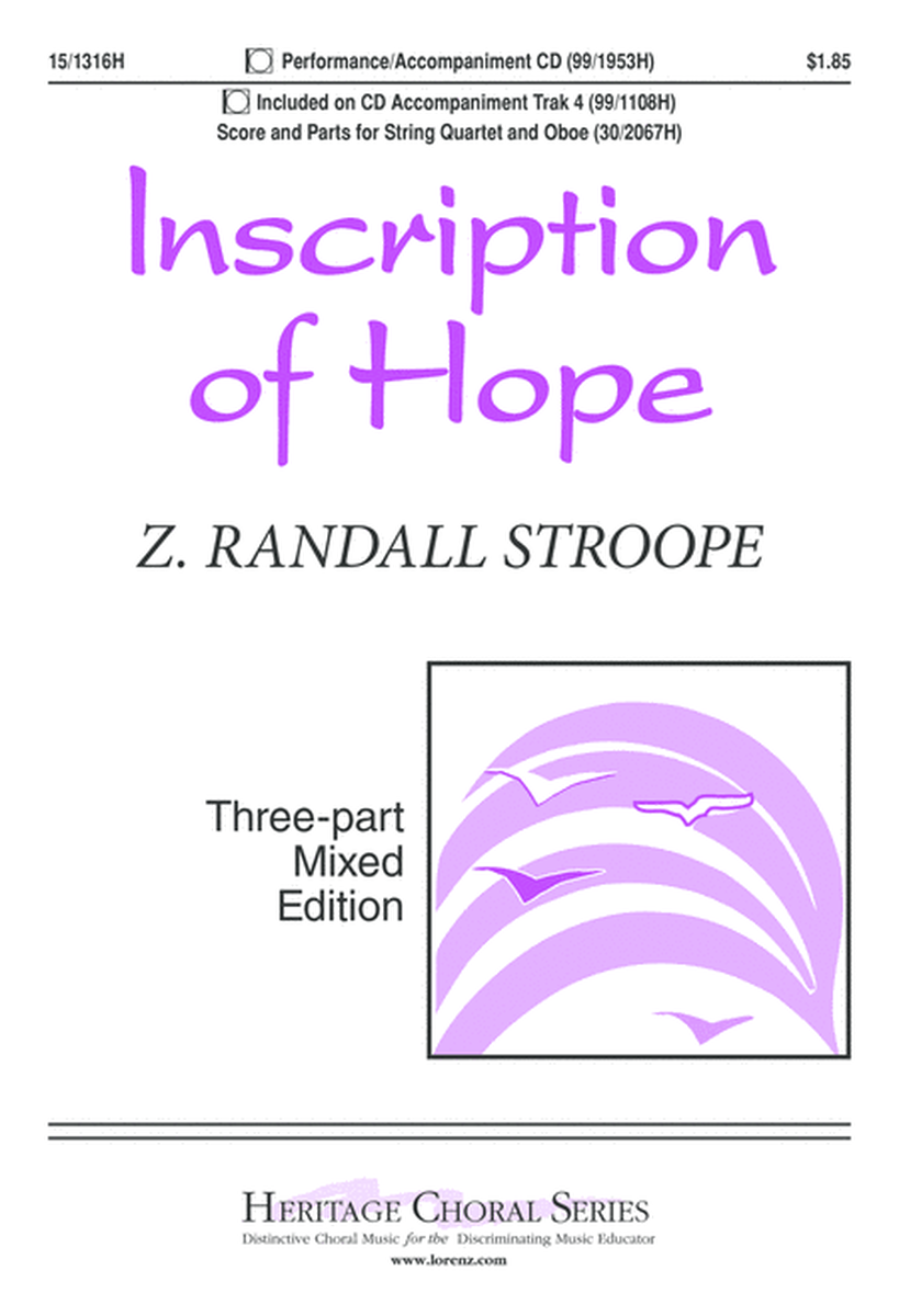 Inscription of Hope image number null