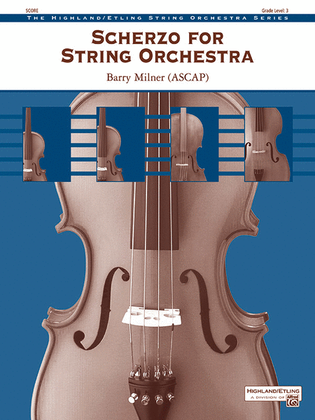 Book cover for Scherzo for String Orchestra