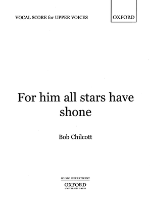 Book cover for For him all stars have shone