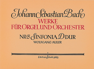 Book cover for Sinfonia No. 5 D Major