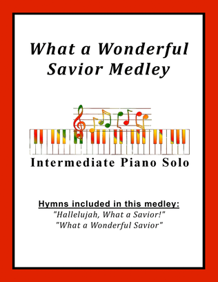 Book cover for What a Wonderful Savior Medley