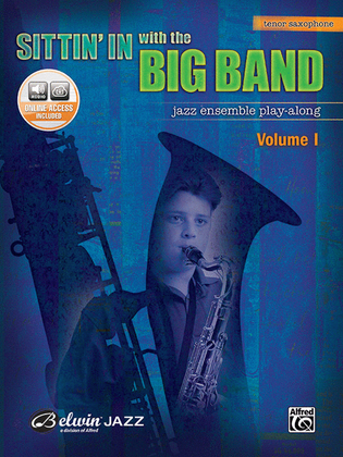 Book cover for Sittin' In with the Big Band, Volume 1