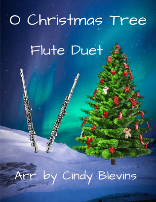 Book cover for O Christmas Tree, Flute Duet