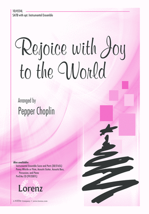 Book cover for Rejoice with Joy to the World
