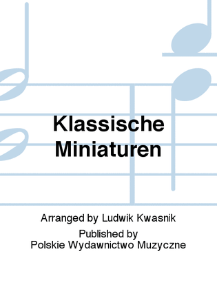 Book cover for Klassische Miniaturen