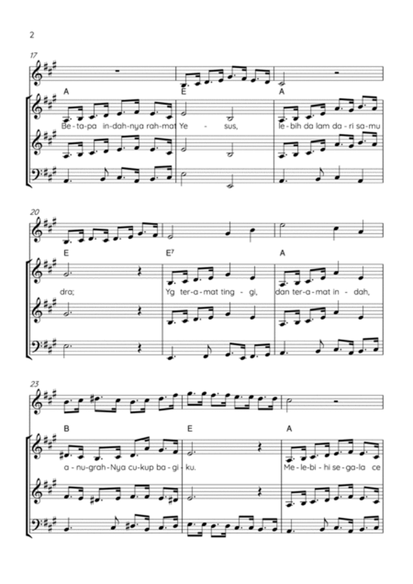 Wonderful Grace of Jesus - Score Only