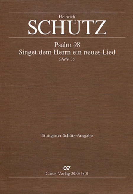 Singet dem Herrn ein neues Lied (Sing to the Lord a new song)