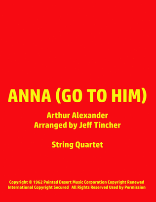 Book cover for Anna (go To Him)