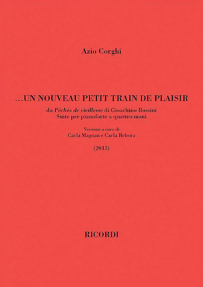 Book cover for Un Nouveau Petit Train De Plaisir Piano 4 Hands
