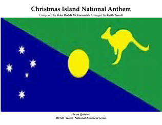 Book cover for Christmas Island National Anthem for Brass Quintet