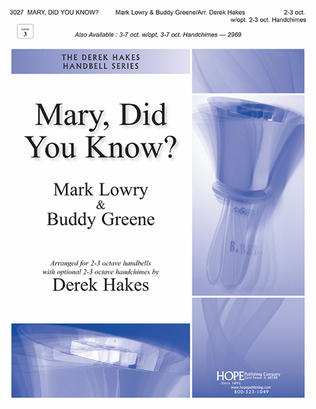 Book cover for Mary Did You Know?