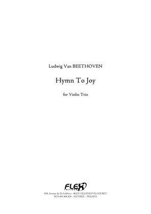 Book cover for Hymn to Joy